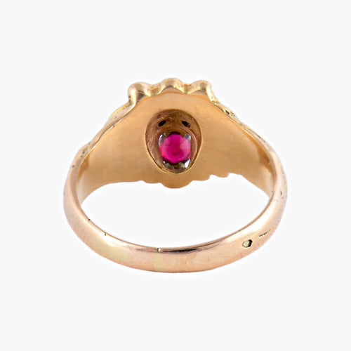 Bague 61 / Or Jaune / Rubis BAGUE "LION" OR, DIAMANTS & RUBIS 58 Facettes BO/220049/NSS
