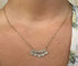 Collier COLLIER "DALILA" OR & OXYDES DE ZIRCONIUM 58 Facettes BO/220093