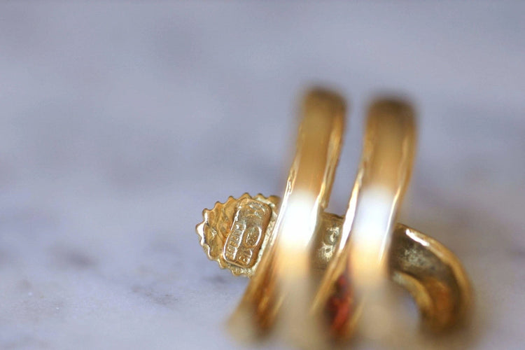 Bague Bague Vintage Serpent Zolotas or 58 Facettes
