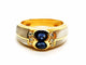 Bague 54 Bague Or jaune Saphir 58 Facettes 1161973CD
