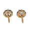 Boucles d'oreilles Boucles d'oreilles Puces Or jaune Diamant 58 Facettes 2746540CN