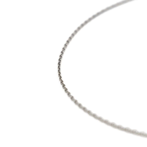 Collier Collier Maille forçat Or blanc 58 Facettes 1639508CN