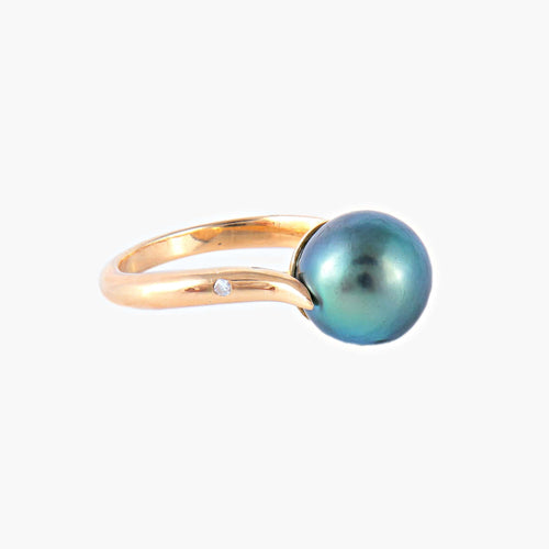 Bague 57 Bague Perle de Tahiti 58 Facettes