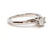 Bague 53 Bague Solitaire Or blanc Diamant 58 Facettes 06343CD