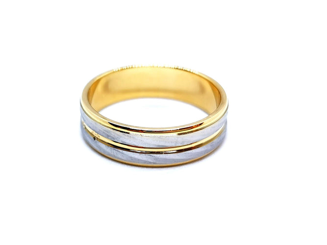 Bague 62 Bague Alliance Or jaune 58 Facettes 990259CN