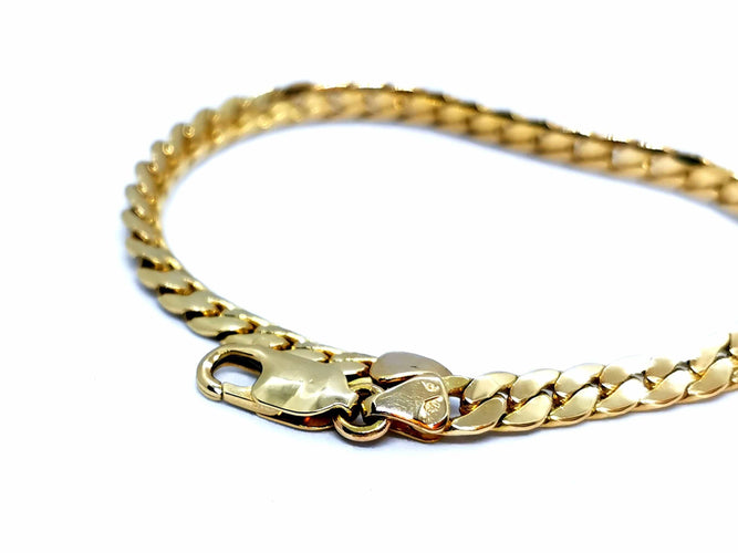 Bracelet Bracelet Maille anglaise Or jaune Diamant 58 Facettes 978893CN
