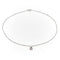 Collier Collier Pendentif Or blanc Saphir 58 Facettes 1875617CN