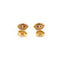 Boucles d'oreilles Boucles d'oreilles Puces Or jaune Rubis 58 Facettes 1752275CN