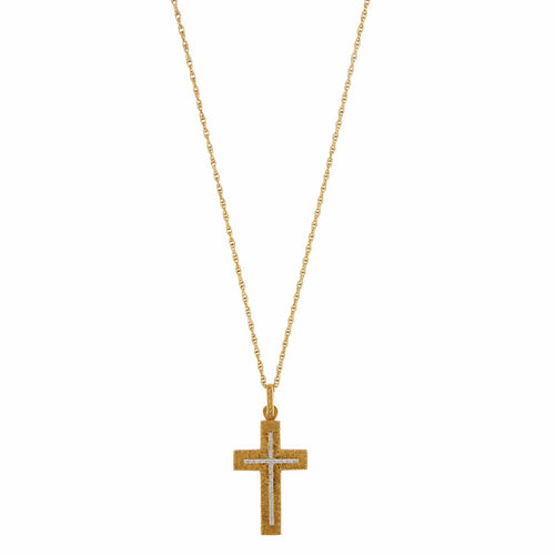 Collier BUCCELLATI - Collier pendentif croix 58 Facettes 25740