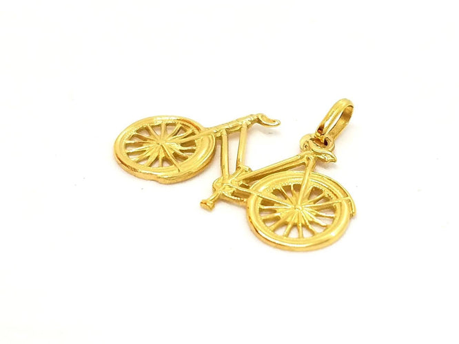 Pendentif Pendentif Bicyclette Or jaune 58 Facettes 06553CD