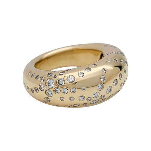 Bague 50 Bague Chaumet, "Anneau Feux d'Artifices", or jaune, diamants. 58 Facettes 31111