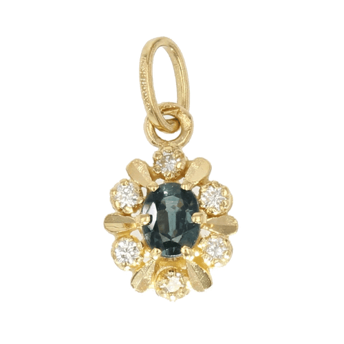 Pendentif Pendentif saphir diamant vintage 58 Facettes 21-595B