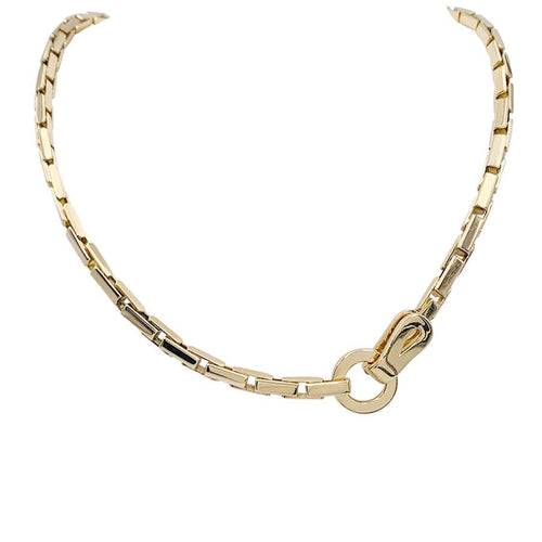 Collier Collier Cartier, "Agrafe", or jaune. 58 Facettes 32375