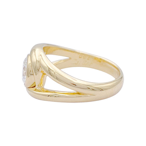 Bague 51 Bague Cartier, "Astragale", or jaune, diamant. 58 Facettes 32793