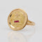 Bague 58 Bague or Augis Plus qu'hier Moins que demain 58 Facettes CV62