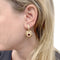 Boucles d'oreilles Boucles d'oreille Boucheron, "Jeanne", or rose, diamants, saphirs roses et rubis. 58 Facettes 33404