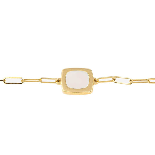 Bracelet Dinh Van Bracelet Impression Or jaune Nacre 58 Facettes 2238734CN