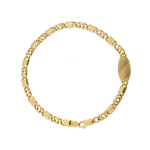 Bracelet Bracelet maille "oeil de tigre" homme 58 Facettes 33411