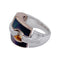 Bague 56 Bague Chimento or, nacre et diamants. 58 Facettes 32401