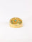 Bague Bague bandeau diamants émeraudes 58 Facettes J35