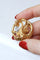 Broche Or jaune / Diamant / XIXe Siècle Broche Chimère or et diamant 58 Facettes