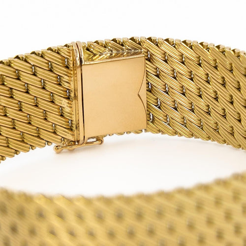 Bracelet Bracelet Manchette Or jaune 58 Facettes 2041086CN