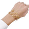 Bracelet Bracelet Louis Vuitton, "Idylle", breloques, or jaune, or blanc, perles. 58 Facettes 33013