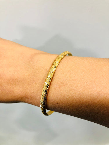 Bracelet Lot de 3 Bracelets Joncs ciselés 58 Facettes