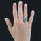 Bague 53 Bague vintage rayonnante saphir diamants 58 Facettes 22-292