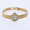 Montre Montre or jaune diamants de dame 58 Facettes 22-413