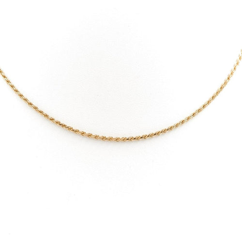 Collier Collier Maille corde Or jaune 58 Facettes 1913092CN