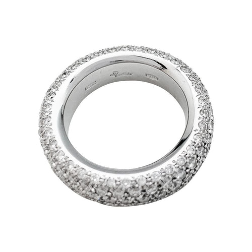 Bague 53 Bague Pomellato or blanc, pavage diamants. 58 Facettes 30963