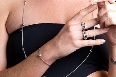Bracelet Chaumet Bracelet Liens Or blanc Diamant 58 Facettes 1783563CN
