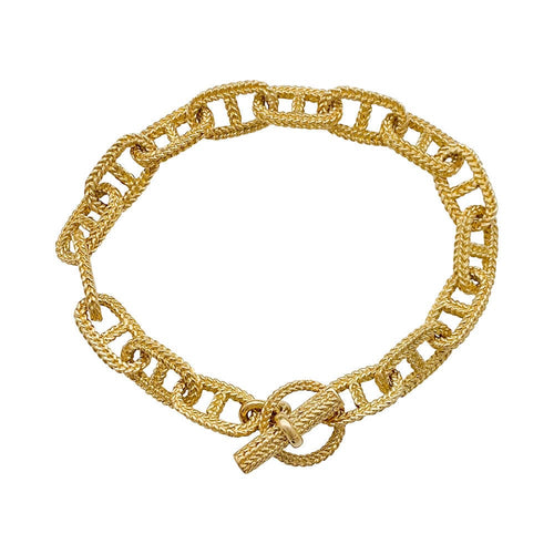 Bracelet Bracelet or jaune, maille marine. 58 Facettes 31260