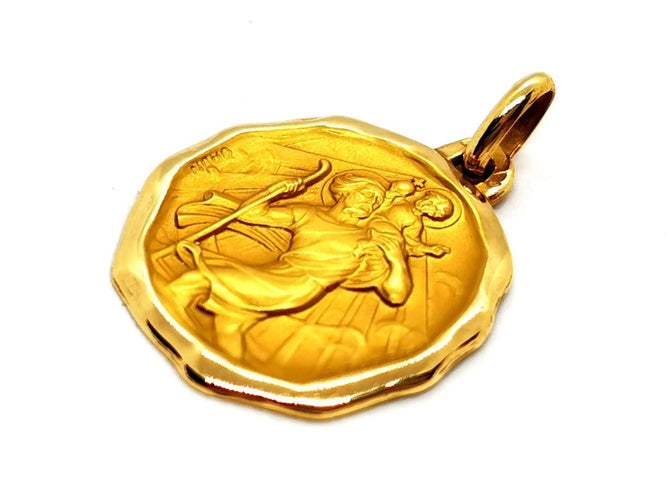 Pendentif Augis Pendentif Religieux Or jaune 58 Facettes 1783188CN