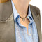 Pendentif Pendentif coeur Chaumet, collection "Liens", or blanc et diamants. 58 Facettes 31587