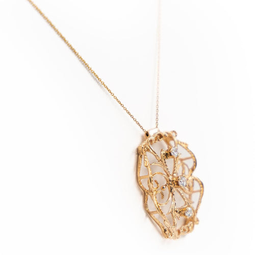Collier Collier Pendentif Or jaune Diamant 58 Facettes 1962892CN