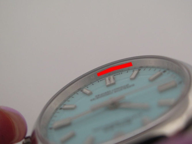 Montre montre ROLEX 126000 oyster perpetual tiffany 36 mm automatique acier 58 Facettes 254066