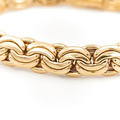 Bracelet Bracelet Maille haricot Or jaune 58 Facettes 1692608CN
