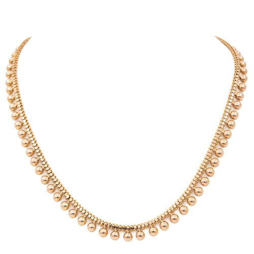 Collier Collier Maille fantaisie Or rose 58 Facettes 2129440CN