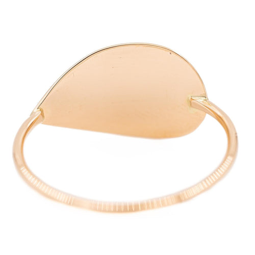 Bague 52 Ginette NY Bague Bliss Or rose 58 Facettes 2572385CN