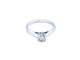 Bague 50 Bague Solitaire Or blanc Diamant 58 Facettes 06335CD