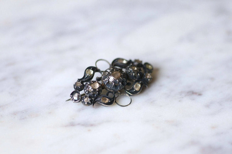 Broche Broche Victorienne or, argent et diamants 58 Facettes