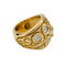 Bague 52 Bague vintage or jaune et diamants. 58 Facettes 31630