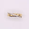 Bague Alliance or jaune et diamants 58 Facettes