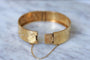 Bracelet Bracelet jonc or rose et perles 58 Facettes