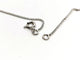 Collier Collier Maille gourmette Or blanc 58 Facettes 1152875CD