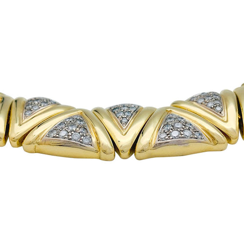 Collier Collier Damiani bicolore et diamants. 58 Facettes 31155