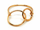 Bague 54 Ginette NY Bague Tiny circle Or rose 58 Facettes 1964931CN