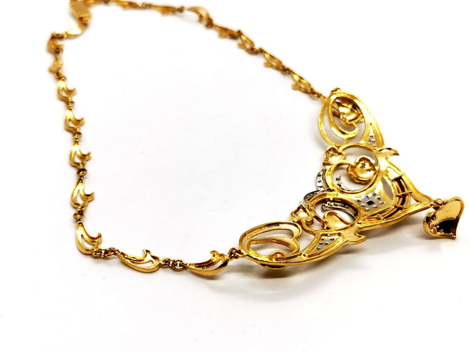 Collier Collier Or jaune Diamant 58 Facettes 1074976CN